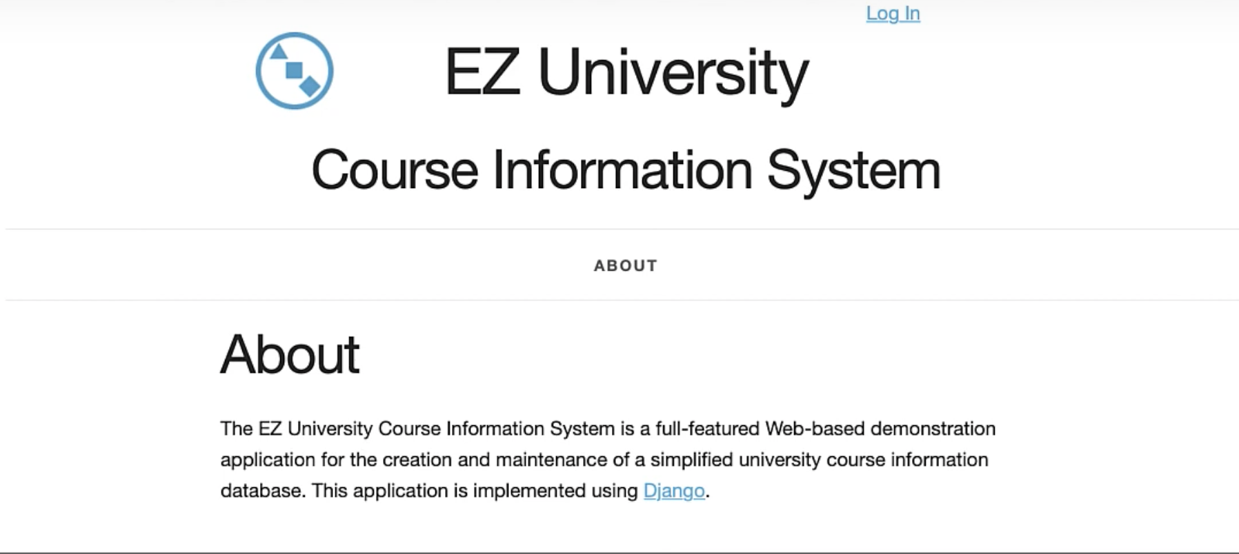 Easy University Course System